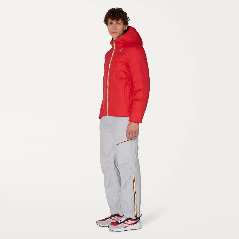 JACQUES THERMO PLUS.2 REVERSIBLE - Jackets - Short - Man - RED-BLUE DEPTH