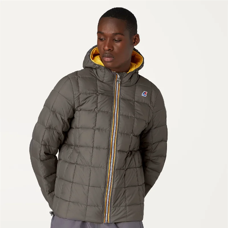 JACQUES THERMO PLUS.2 REVERSIBLE - Jackets - Short - Man - YELLOW SOLAR-GREY SMOKED