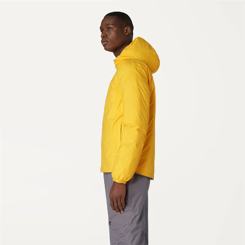 JACQUES THERMO PLUS.2 REVERSIBLE - Jackets - Short - Man - YELLOW SOLAR-GREY SMOKED