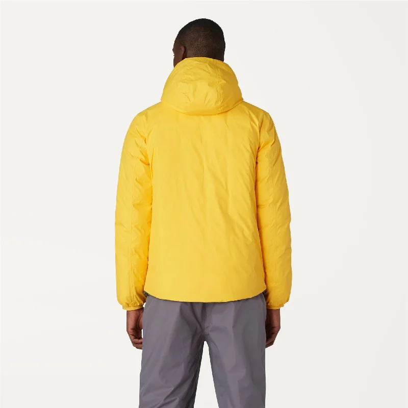 JACQUES THERMO PLUS.2 REVERSIBLE - Jackets - Short - Man - YELLOW SOLAR-GREY SMOKED