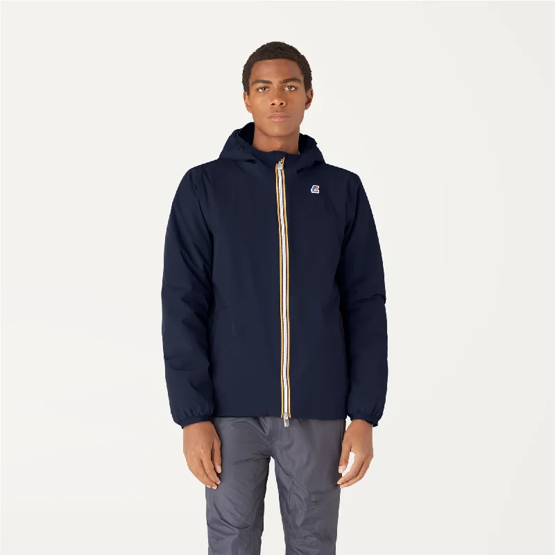 JACQUES WARM REVERSIBLE - Jackets - Short - Man - BLUE DEPTH-BLACK PURE