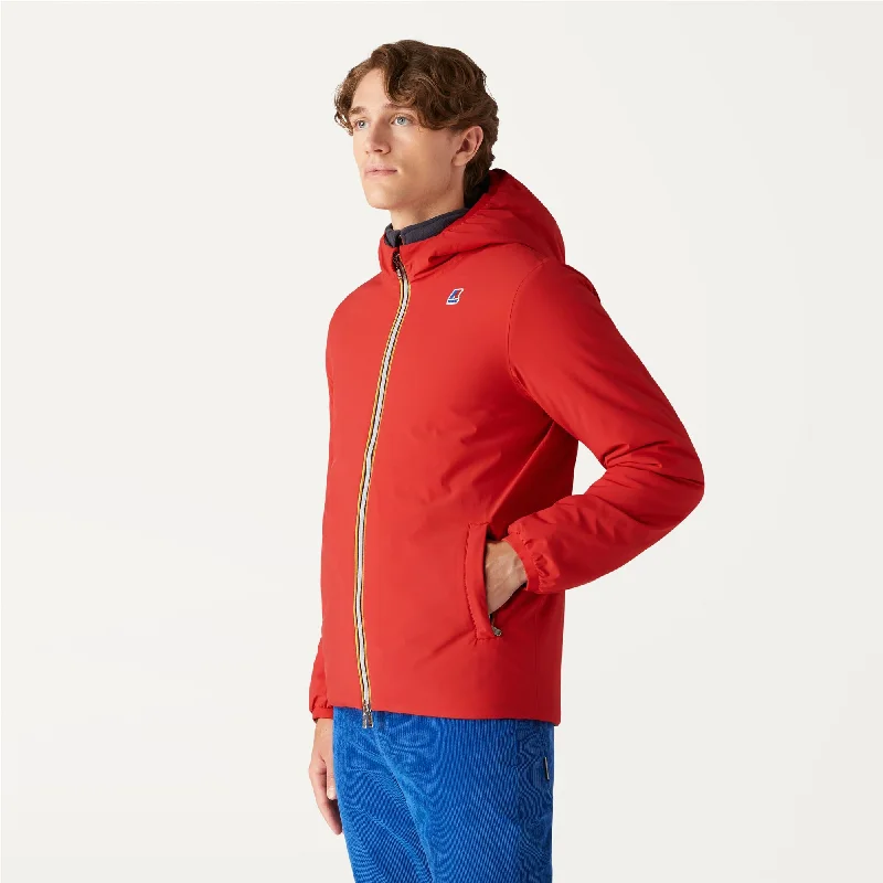 JACQUES WARM REVERSIBLE - Jackets - Short - Man - RED-BLUE DEPTH