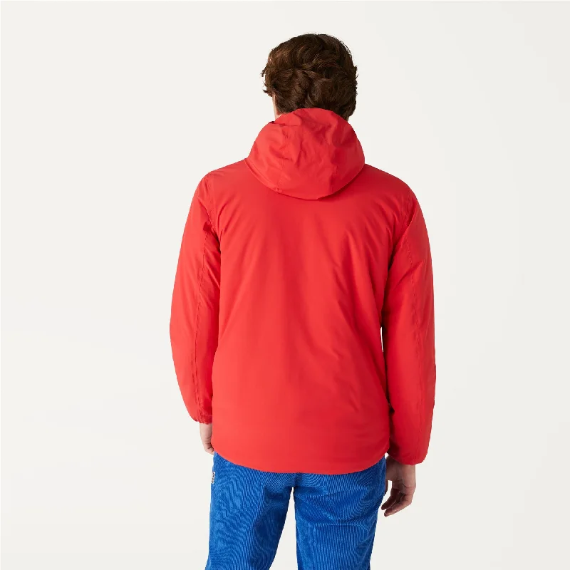 JACQUES WARM REVERSIBLE - Jackets - Short - Man - RED-BLUE DEPTH