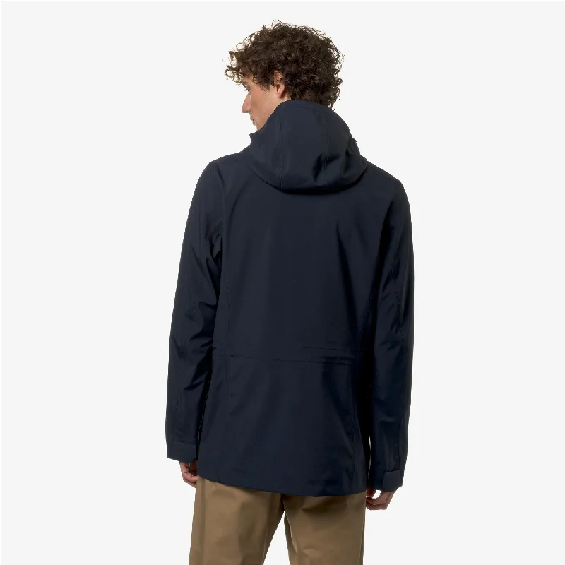 MANPHY BONDED JERSEY - Jackets - Mid - Man - BLUE DEPTH