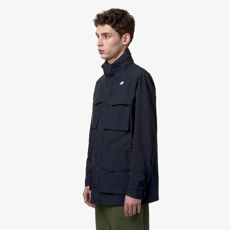 MANPHY ECO OTTOMAN - Jackets - Mid - Man - BLUE DEPTH