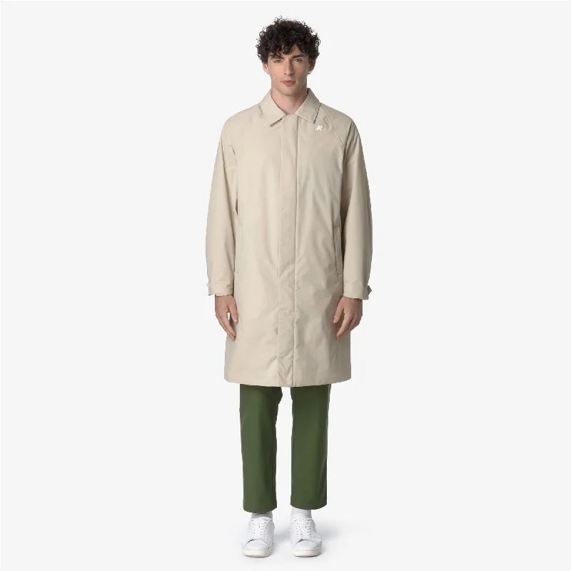 MONTAGUE WARM OTTOMAN - Jackets - Long - Man - BEIGE GREY