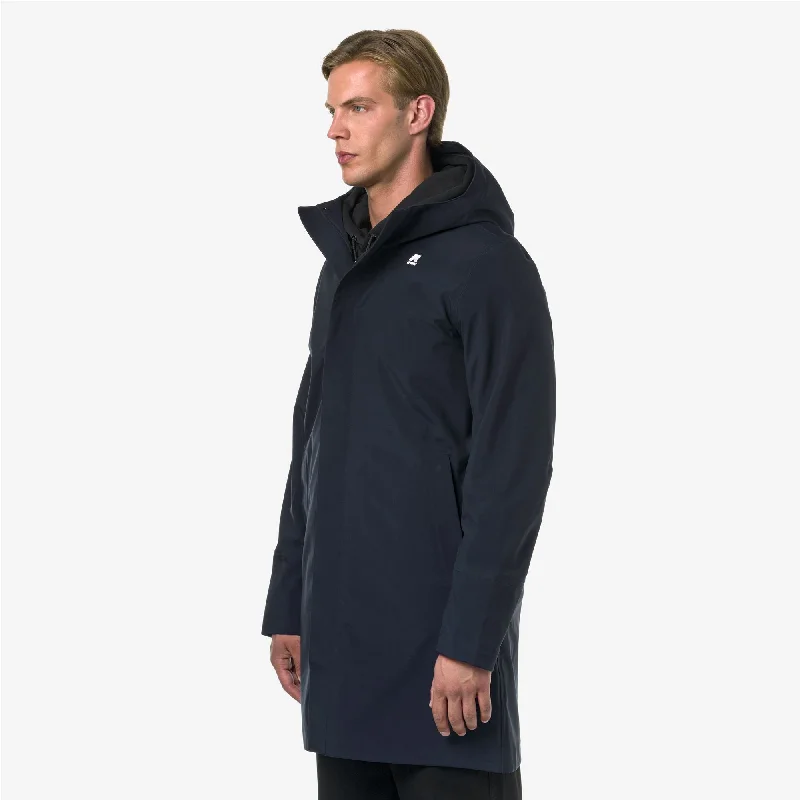 THOMAS BONDED - Jackets - Long - Man - BLUE DEPTH-BLUE DEPTHS