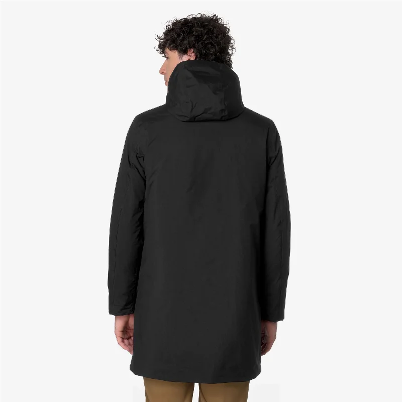 THOMAS WARM OTTOMAN - Jackets - Long - Man - BLACK PURE