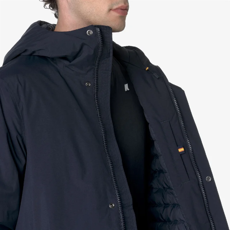 THOMAS WARM OTTOMAN - Jackets - Long - Man - BLUE DEPTH