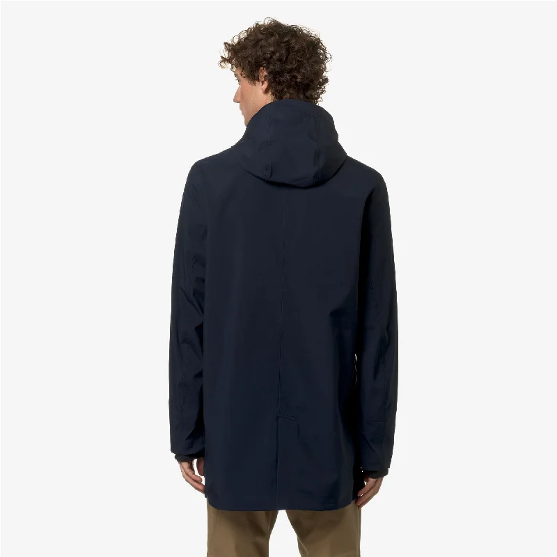 TOMMY BONDED JERSEY - Jackets - 3/4 LENGTH - Man - BLUE DEPTH