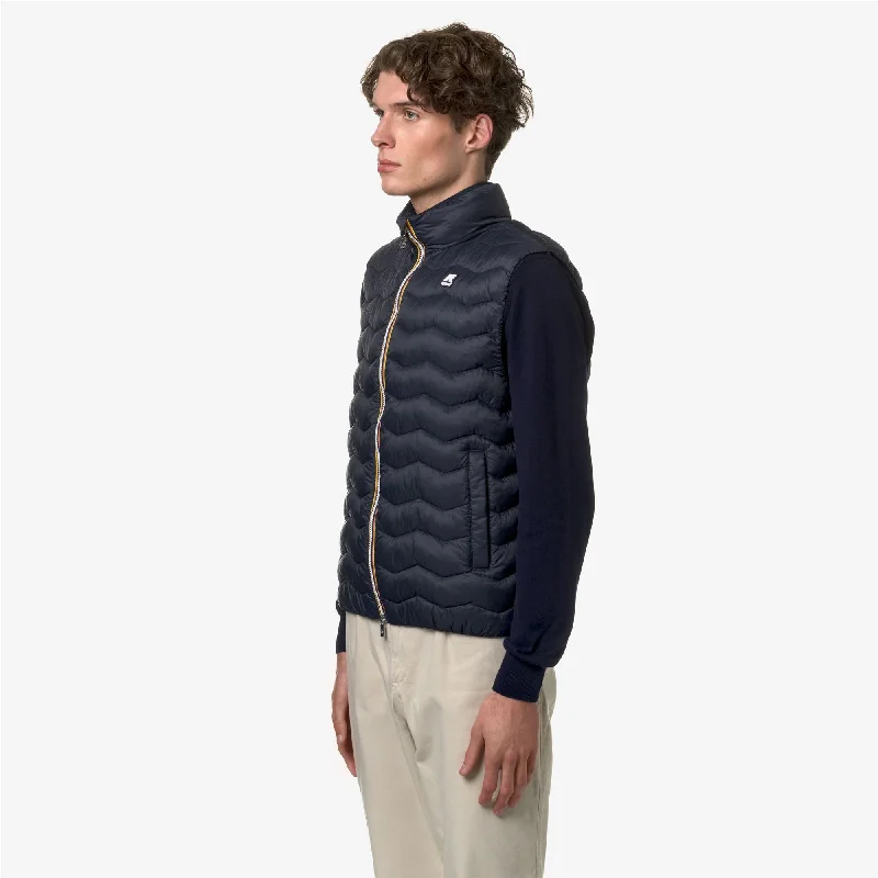 VALEN QUILTED WARM - Jackets - Vest - Man - BLUE DEPTH