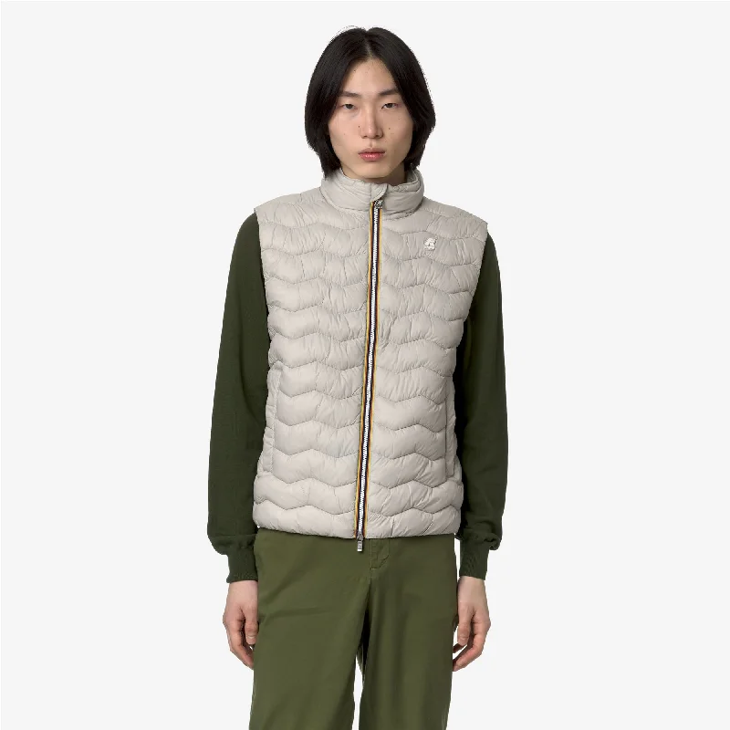 VALEN QUILTED WARM - Jackets - Vest - Man - BEIGE LT