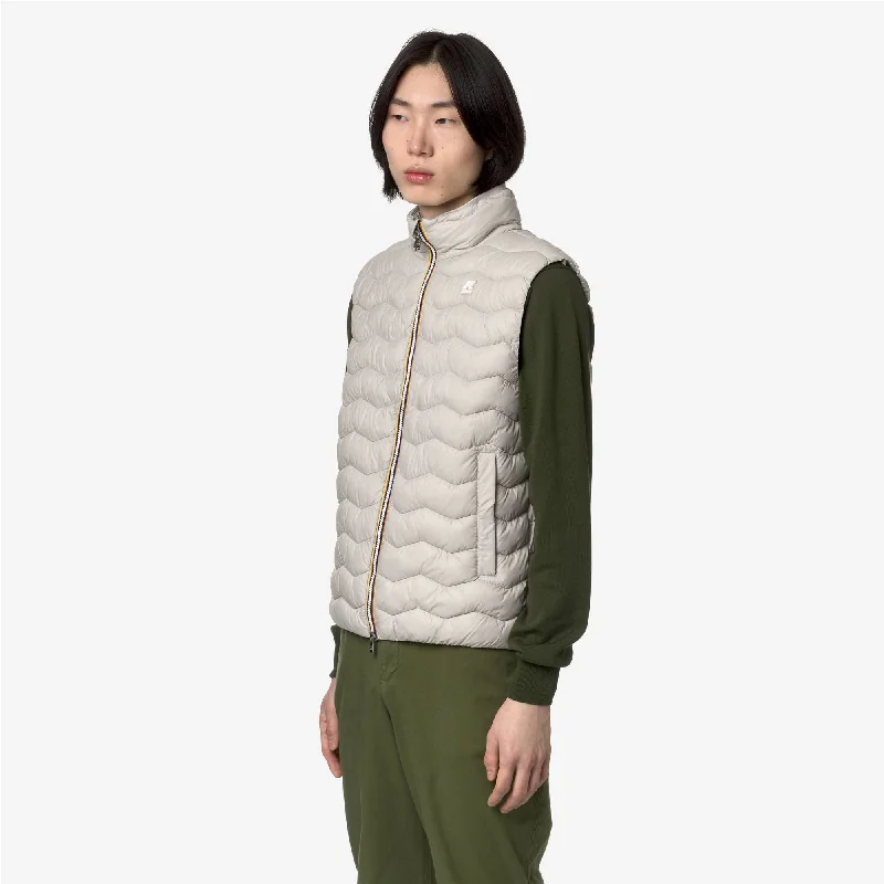 VALEN QUILTED WARM - Jackets - Vest - Man - BEIGE LT