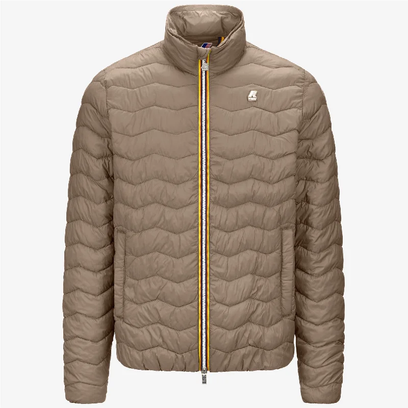 VALENTINE QUILTED WARM - Jackets - Short - Man - BEIGE TAUPE