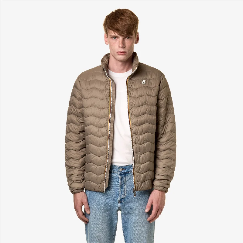 VALENTINE QUILTED WARM - Jackets - Short - Man - BEIGE TAUPE