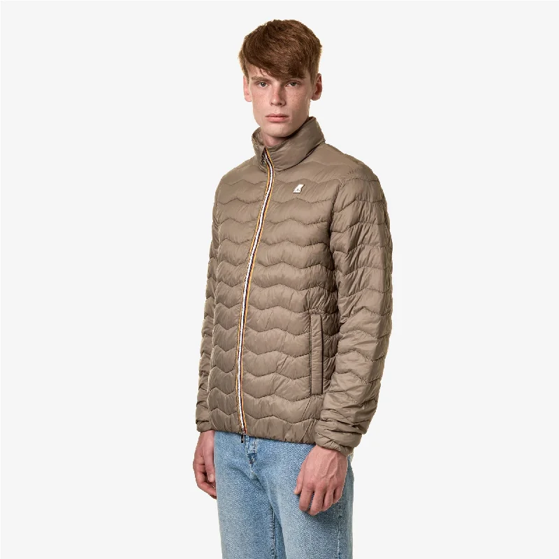 VALENTINE QUILTED WARM - Jackets - Short - Man - BEIGE TAUPE