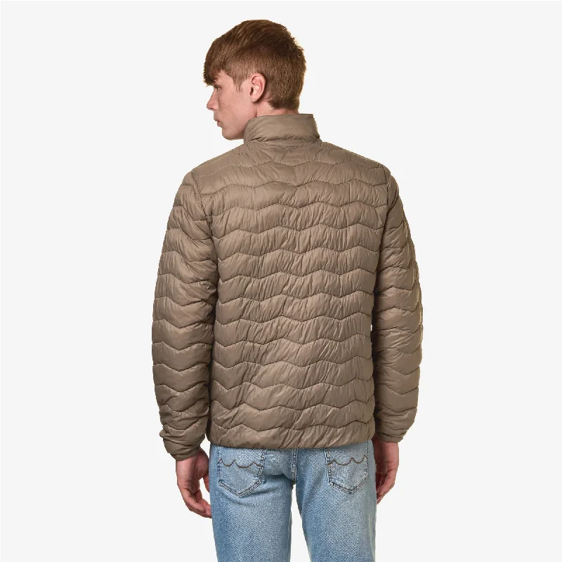 VALENTINE QUILTED WARM - Jackets - Short - Man - BEIGE TAUPE