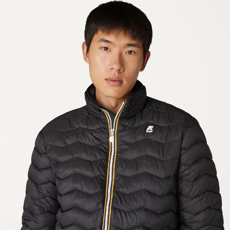 VALENTINE QUILTED WARM - Jackets - Short - Man - BLACK PURE