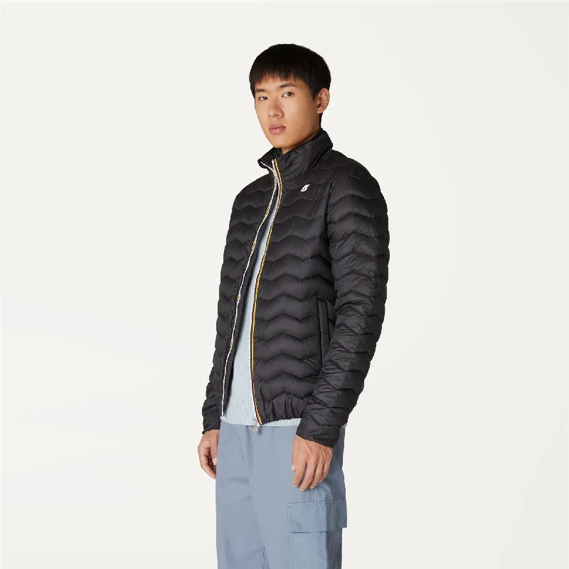 VALENTINE QUILTED WARM - Jackets - Short - Man - BLACK PURE