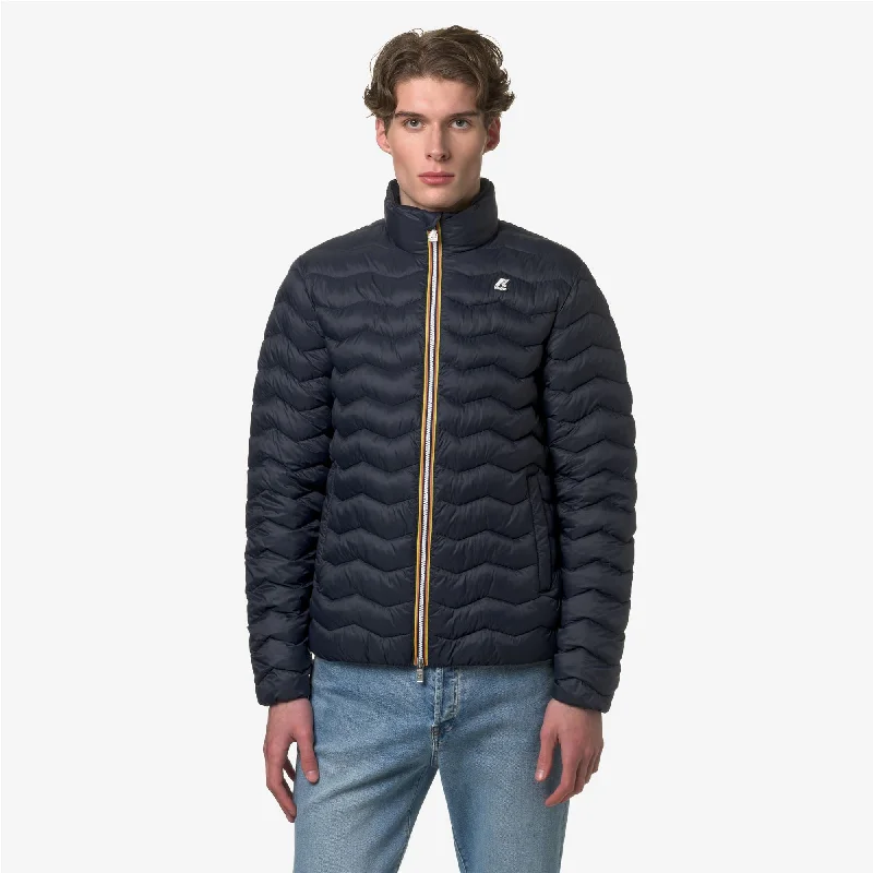 VALENTINE QUILTED WARM - Jackets - Short - Man - BLUE DEPTH