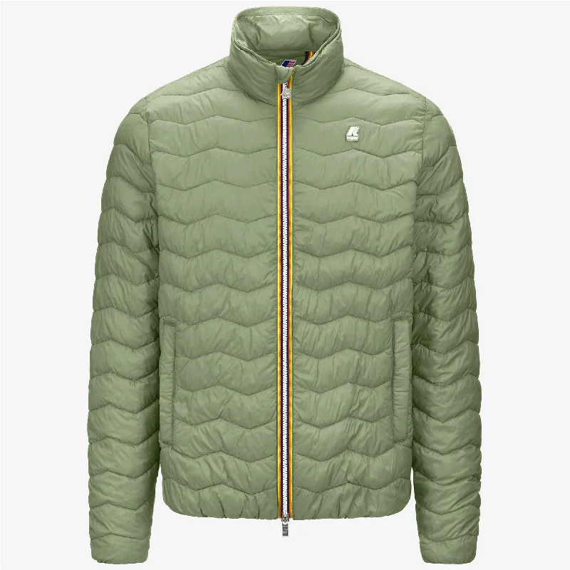 VALENTINE QUILTED WARM - Jackets - Short - Man - GREEN SAGE