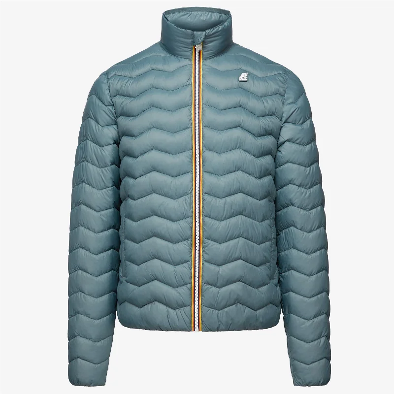 VALENTINE QUILTED WARM - Jackets - Short - Man - GREY EVEREST