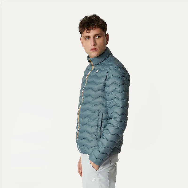 VALENTINE QUILTED WARM - Jackets - Short - Man - GREY EVEREST