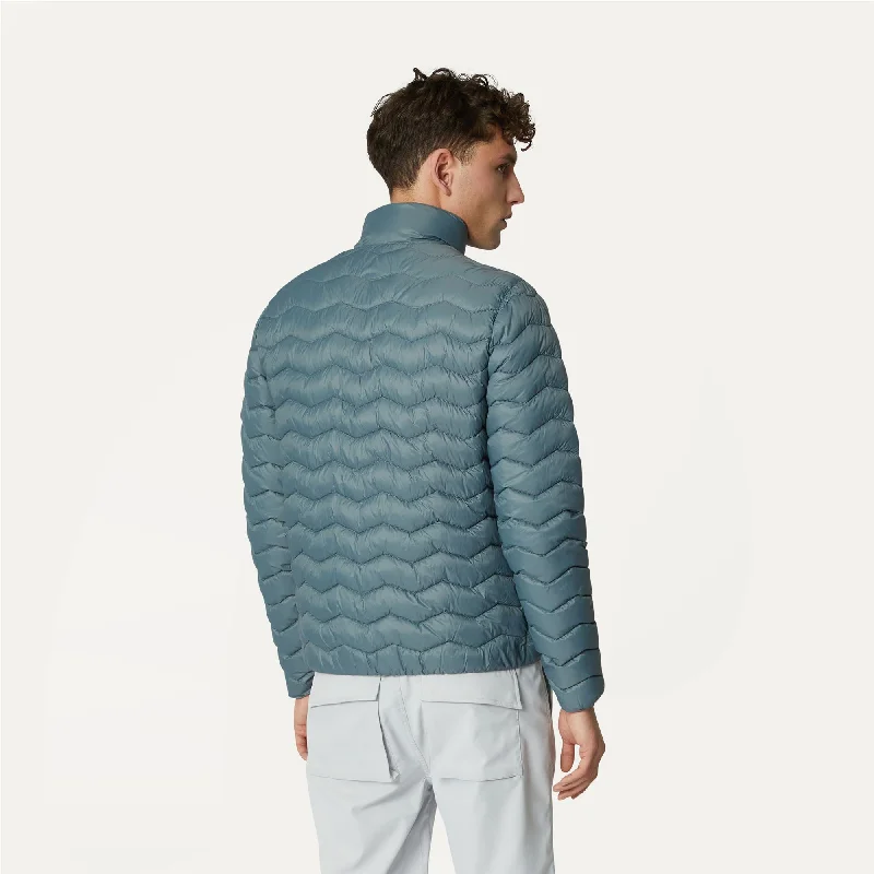 VALENTINE QUILTED WARM - Jackets - Short - Man - GREY EVEREST