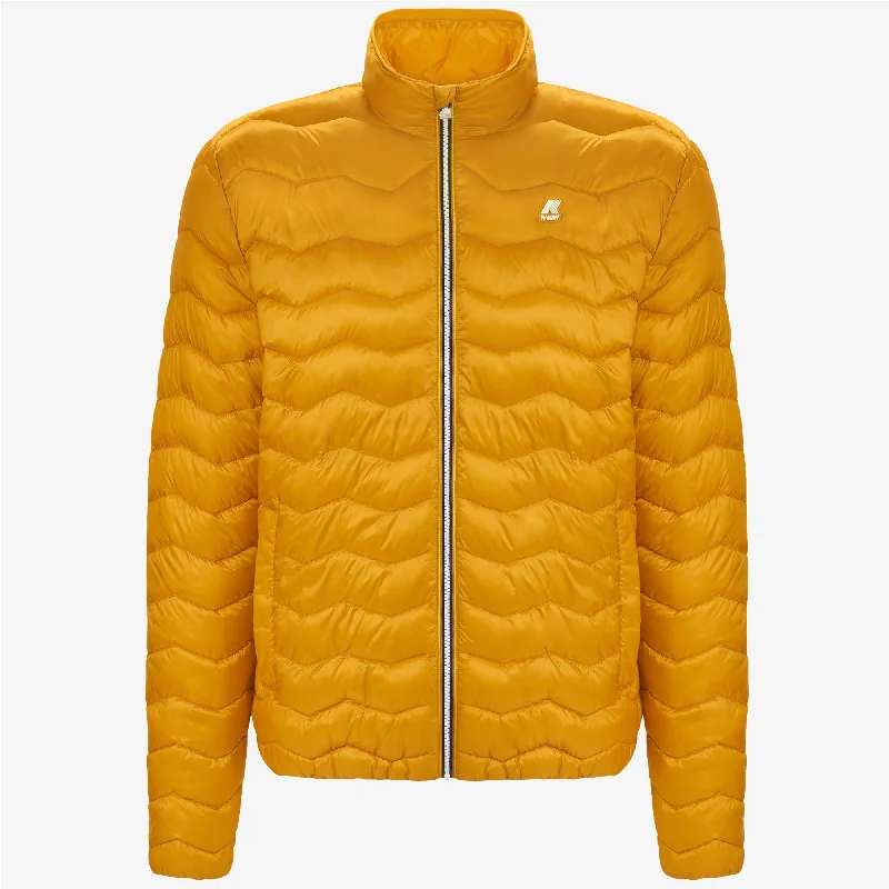 VALENTINE QUILTED WARM - Jackets - Short - Man - YELLOW SUNFLOWER