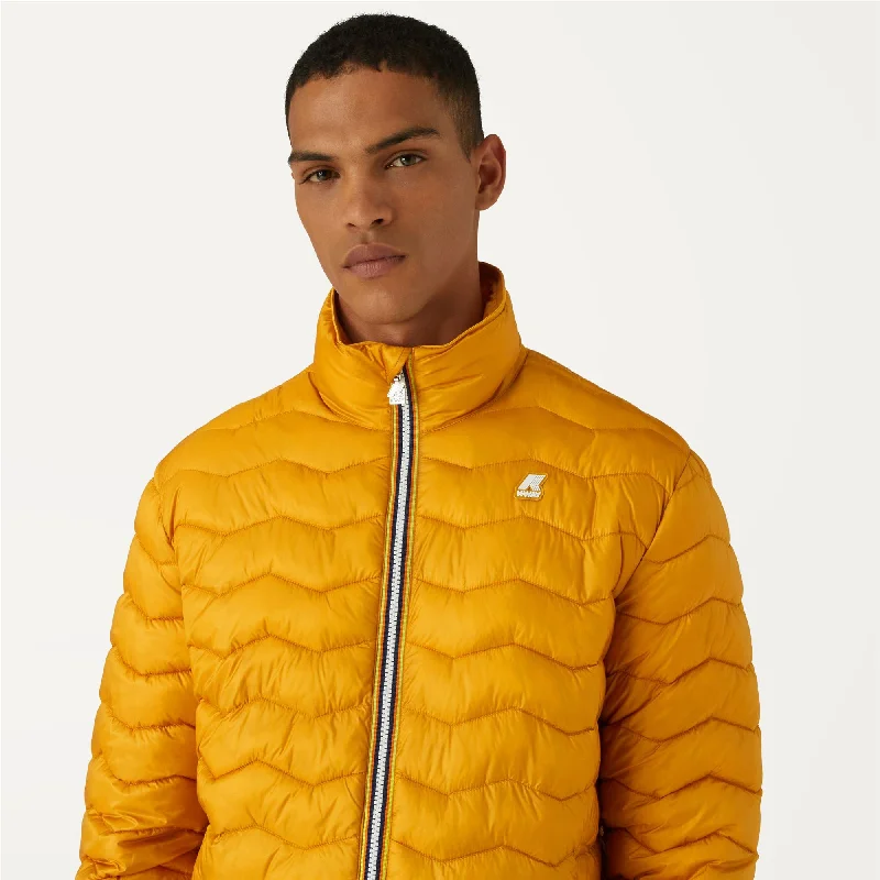 VALENTINE QUILTED WARM - Jackets - Short - Man - YELLOW SUNFLOWER