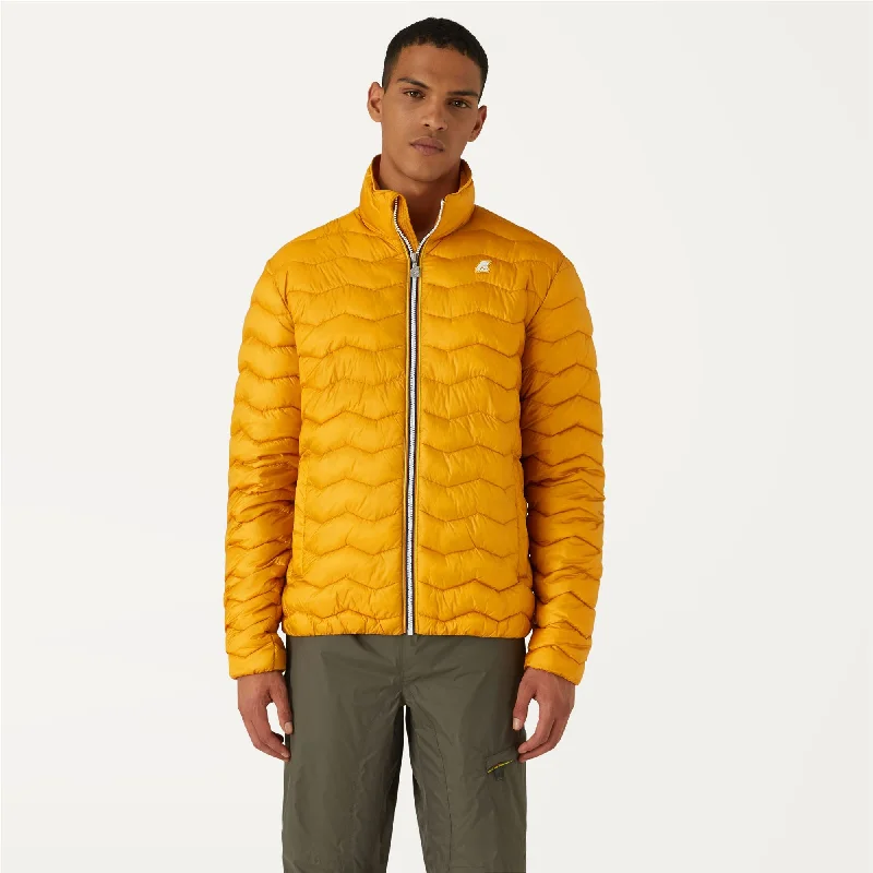 VALENTINE QUILTED WARM - Jackets - Short - Man - YELLOW SUNFLOWER