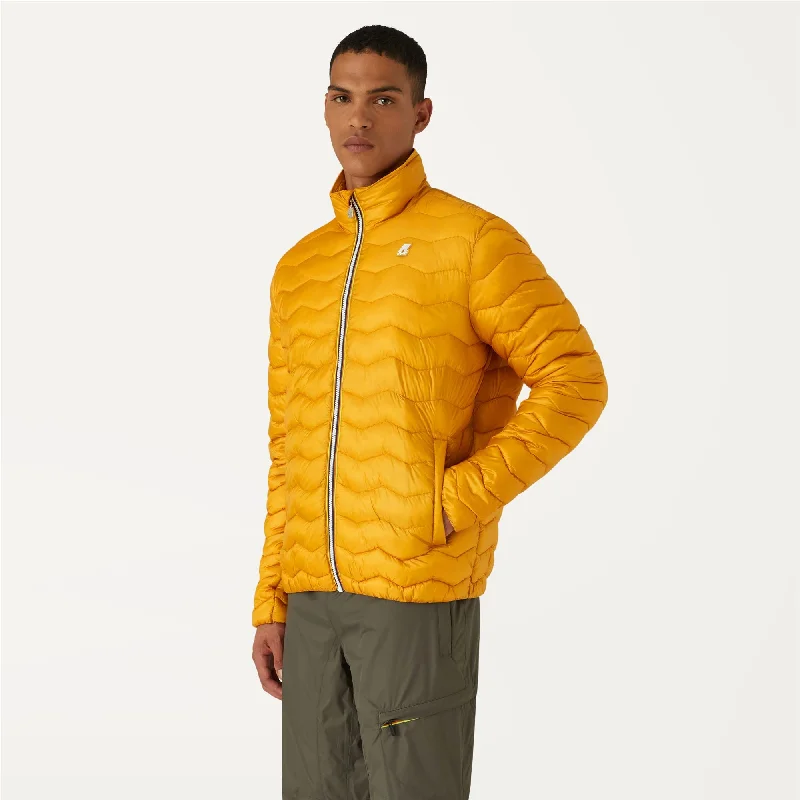 VALENTINE QUILTED WARM - Jackets - Short - Man - YELLOW SUNFLOWER