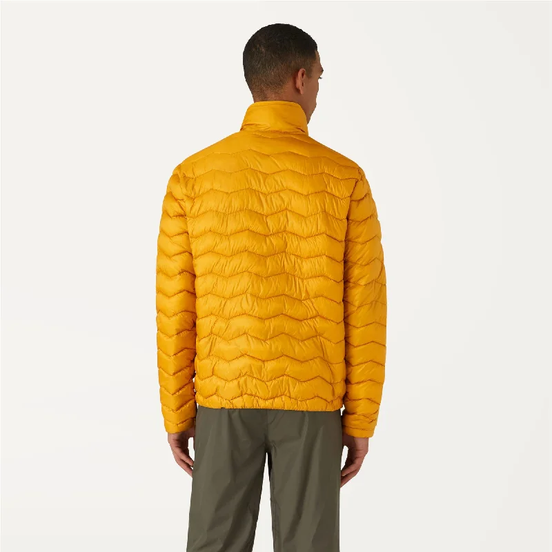 VALENTINE QUILTED WARM - Jackets - Short - Man - YELLOW SUNFLOWER