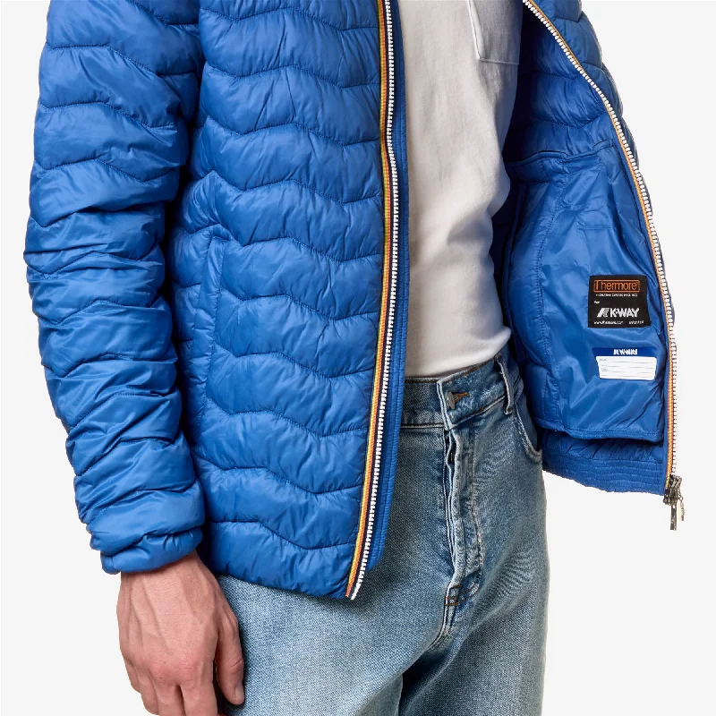 VALENTINE QUILTED WARM - Jackets - Short - Man - BLUE ROYAL MARINE