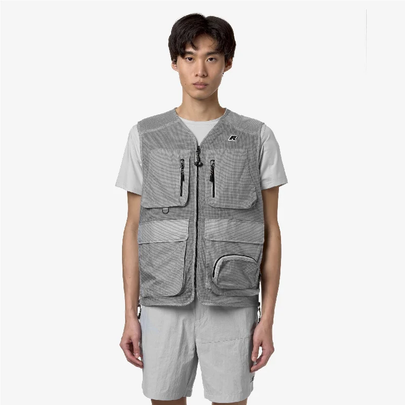 ALLOS - Jackets - Vest - Unisex - GREY ASH RIPSTOP