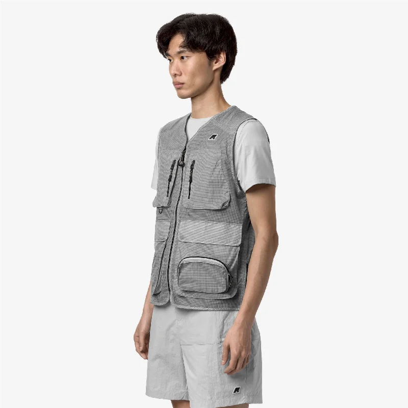 ALLOS - Jackets - Vest - Unisex - GREY ASH RIPSTOP