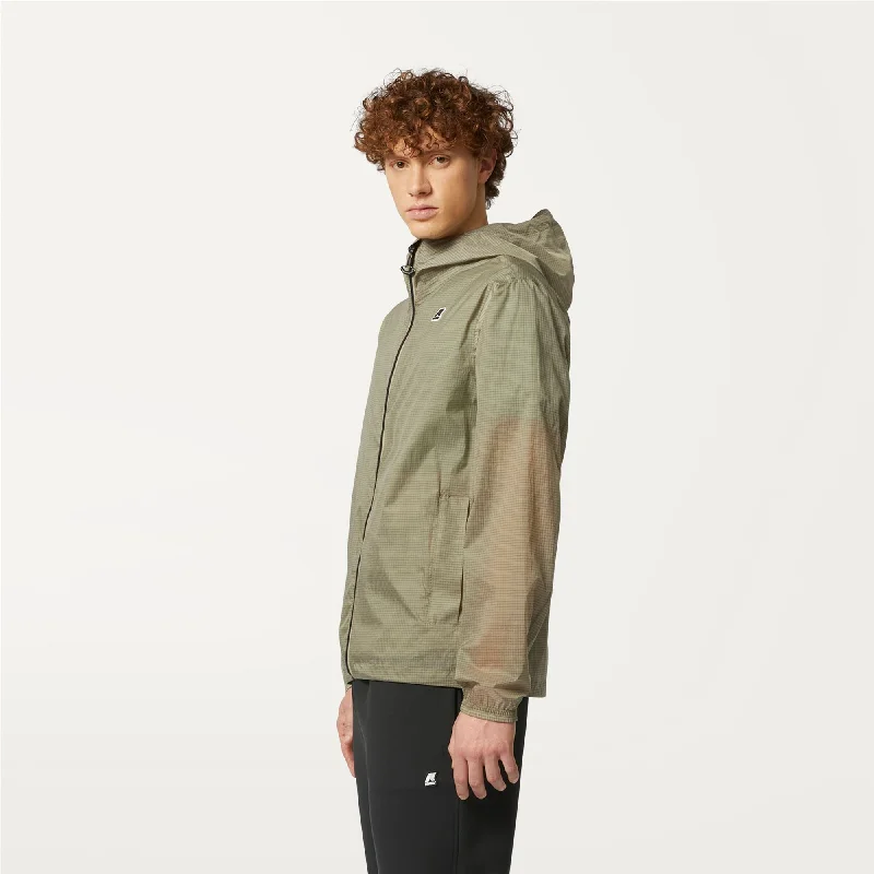 CLEON NYLON RIPSTOP - Jackets - Short - Unisex - BEIGE TAUPE RIPSTOP