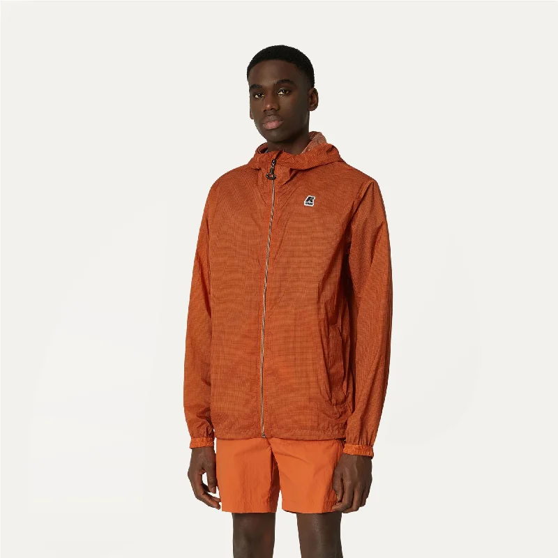 CLEON NYLON RIPSTOP - Jackets - Short - Unisex - ORANGE COPPER RIPSTOP