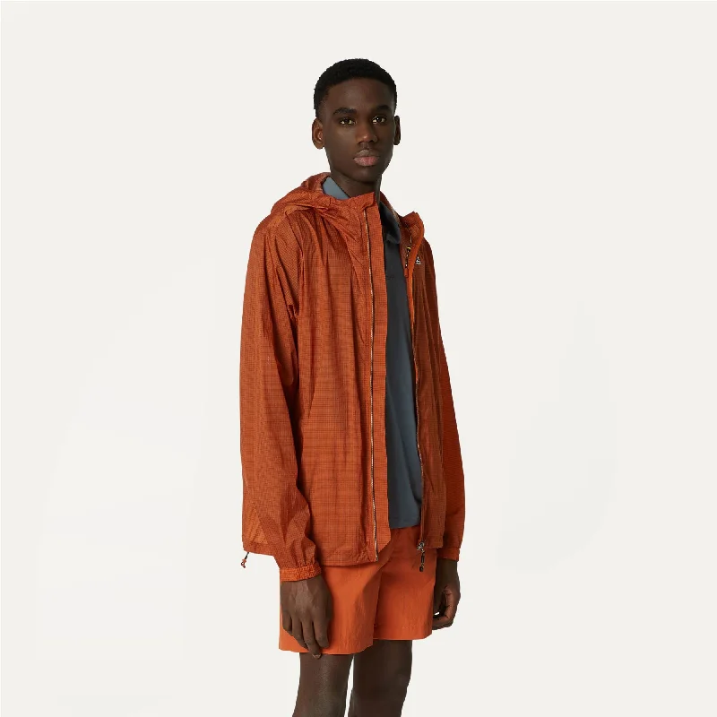 CLEON NYLON RIPSTOP - Jackets - Short - Unisex - ORANGE COPPER RIPSTOP