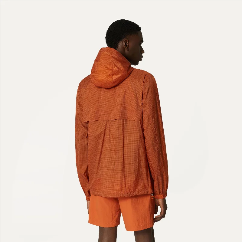 CLEON NYLON RIPSTOP - Jackets - Short - Unisex - ORANGE COPPER RIPSTOP