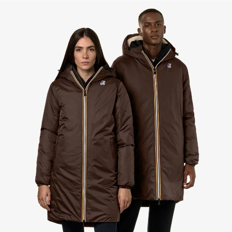 Le Vrai 3.0 Eiffel Orsetto - Jackets - 3/4 LENGTH - Unisex - BROWN MOGANO