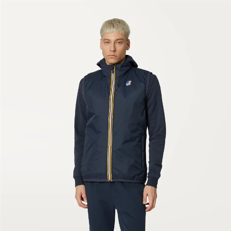 LE VRAI 3.0  ROULAND WARM - Jackets - Vest - Unisex - BLUE DEPTH