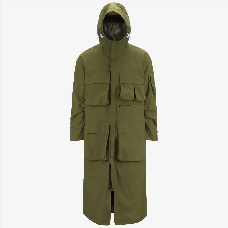 PARK-SHELL - Jackets - Long - Unisex - GREEN SPHAGNUM