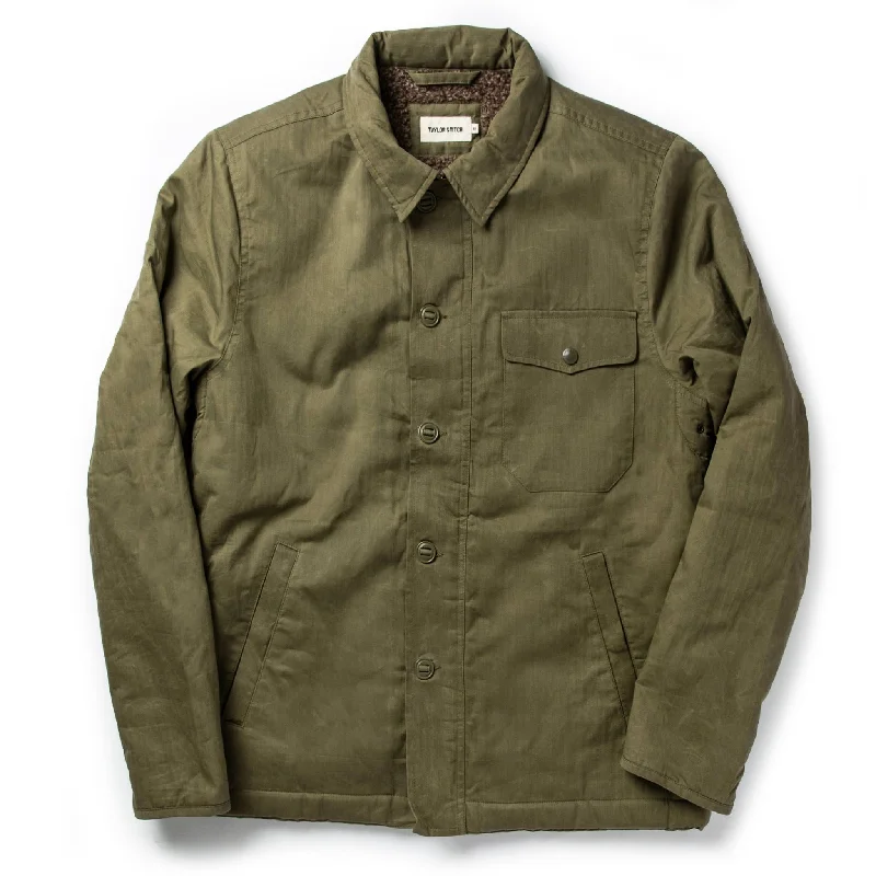 The Lined Watts Jacket in Olive