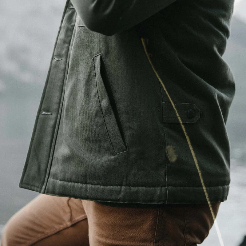 The Lined Watts Jacket in Olive