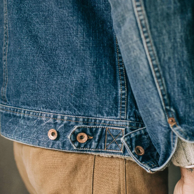 The Long Haul Jacket in 18-Month Wash Organic Selvage