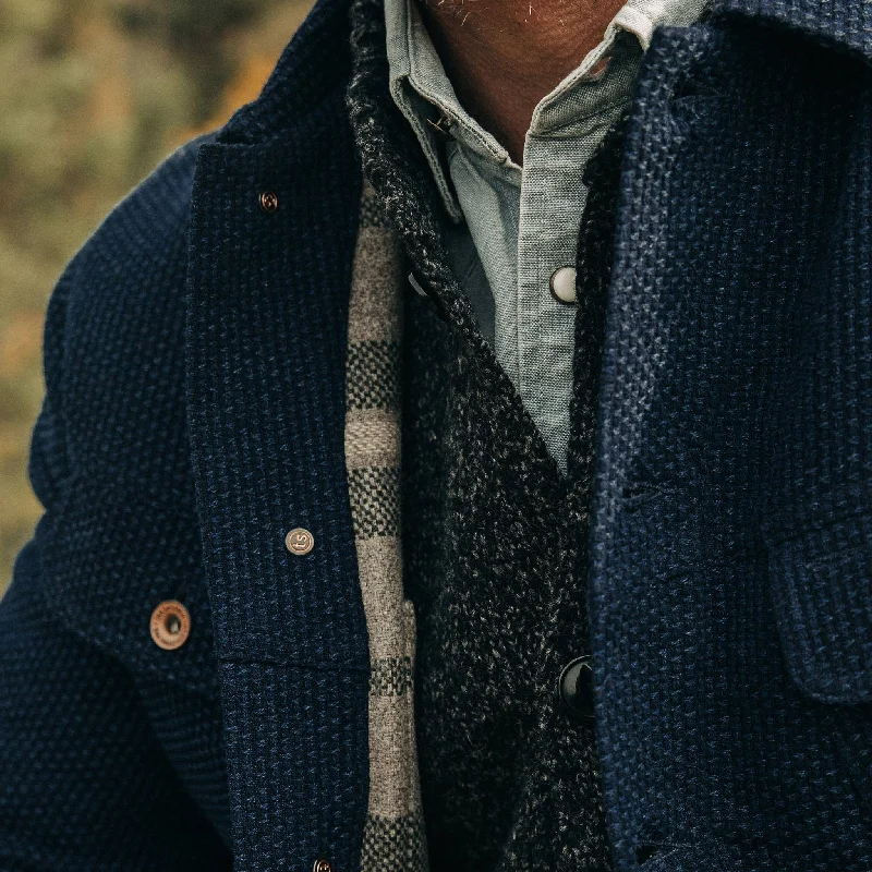 The Long Haul Jacket in Indigo Sashiko