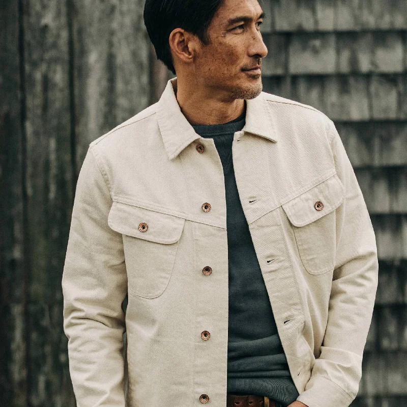 The Long Haul Jacket in Natural Organic Selvage