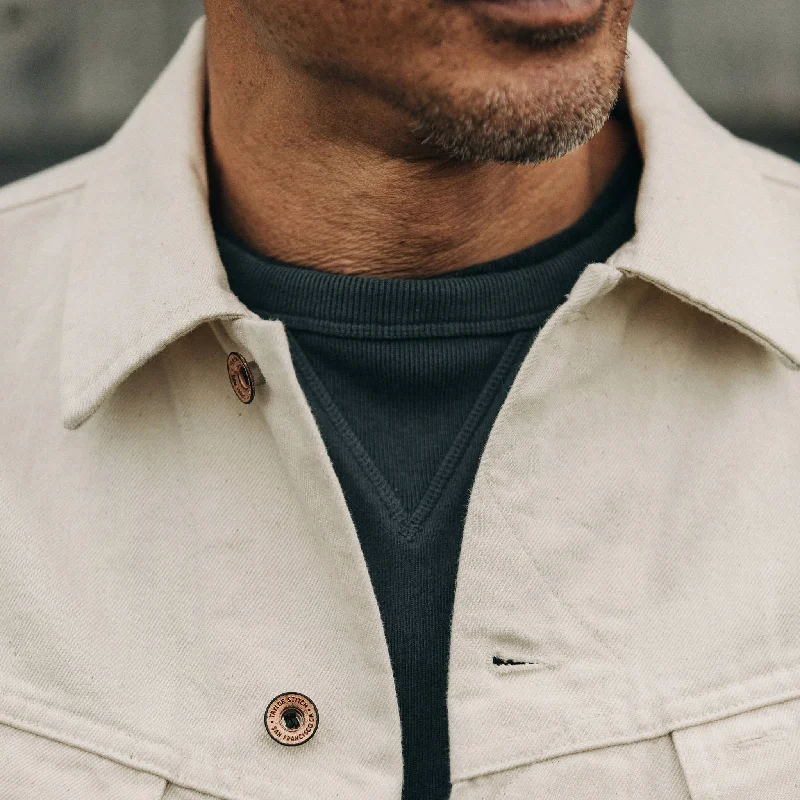 The Long Haul Jacket in Natural Organic Selvage