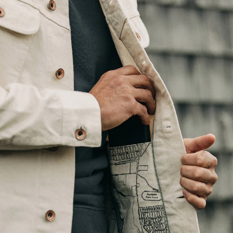 The Long Haul Jacket in Natural Organic Selvage